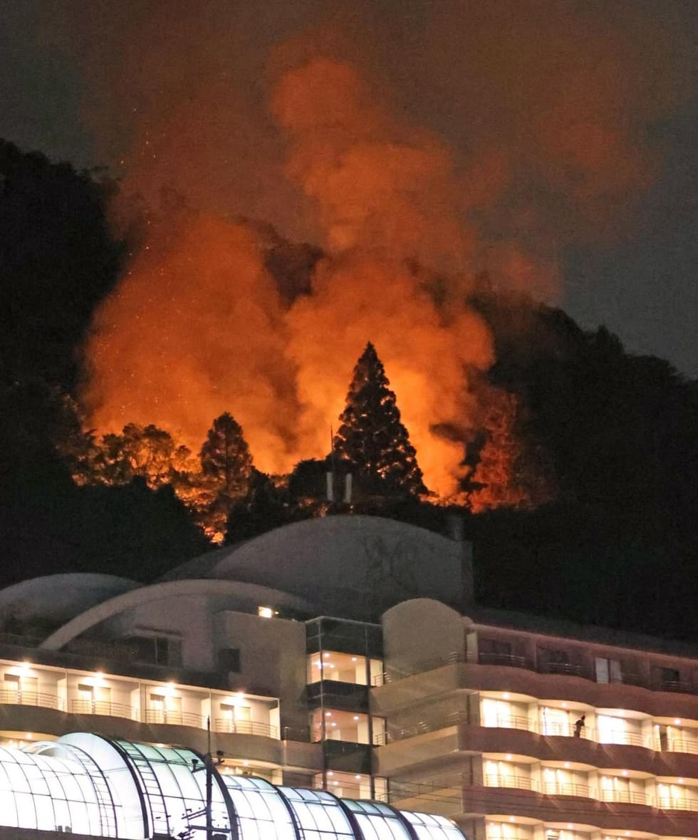 Fire at Arima Inari Shrine, June 9–10, 2026